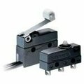 Zf Electronics Snap Acting/Limit Switch, Spdt, On-(On), Momentary, 0.1A, 30Vdc, 1.6Mm, 3 Pcb Hole Cnt, Solder DC3C-K1AA